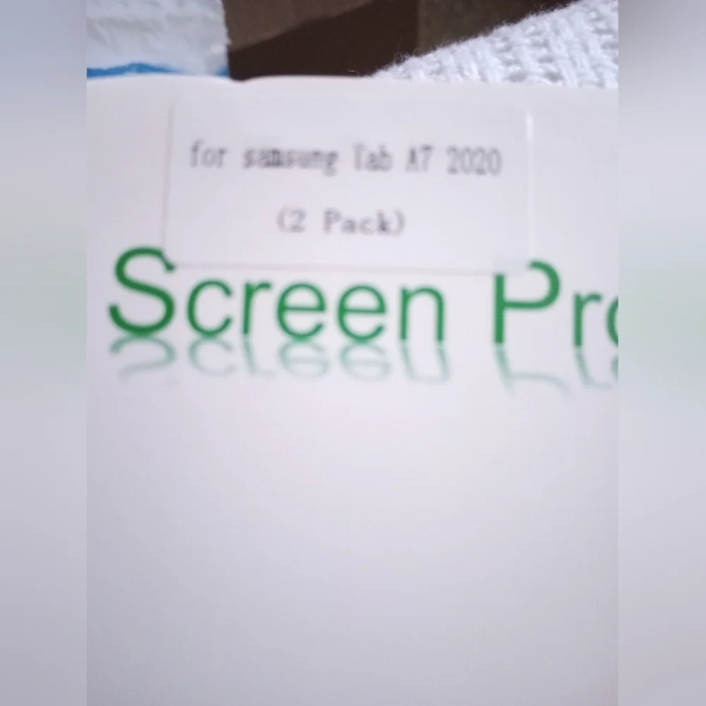 3/$30 - New! Tempered Glass Screen Protector Samsung A7 -2 Pack